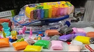 Satisfying Clay Unboxing And Build A Goblin House Diy Clay Craft 