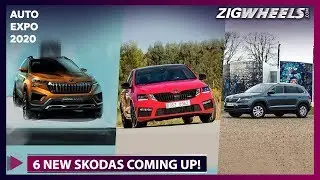 6 NEW Skoda Cars You MUST Check Out @ Auto Expo 2020 | ZigWheels.com