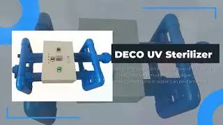DECO UV Sterilizer for aquaculture and aquarium water disinfection