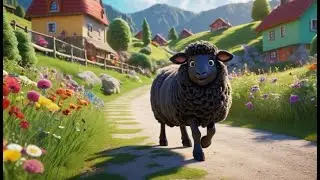 Baa Baa Black Sheep Meadow Wool Journey | English Nursery Rhyme | Kids Songs | Baby Music