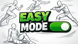 Draw Any Pose in 2 Minutes - Quick Method | soumartstudio 
