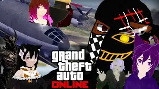 Happy Birthday 2 Me! MissLucci's Magical Bomber! Tenks Tries Carrying! GTAV Online With Friends 8