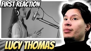 Her FIRST Studio Recording! | Lucy Thomas - One Day | REACTION