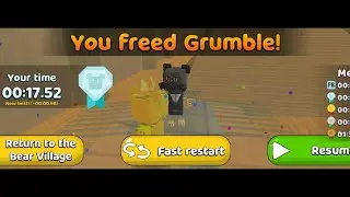 Grumble in 17.52 | Player Best | Super Bear Adventure Speedrun 