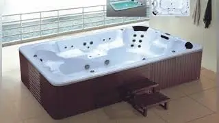 Hot Sale Massage Hydropool Therapy Relaxing Hot-Tub Luxury Bathtub Outdoor Whirlpool