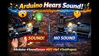 How to Use Sound Sensor with Arduino | LED and Buzzer Project