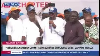 Rt. Hon. James Faleke inaugurates Structures and Street Captains, to get voter&rsquo;s cards in Lagos.