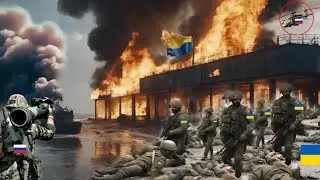 Украина беззащитна!Российские элитные ВВС уничтожили важную украинскую базу и уничтожили 4 военных к