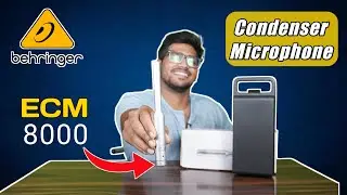 Behringer Ecm8000 Ultra-Linear Measurement Condenser Microphone 😍 | ECM 8000 Mic Unboxing & Review 🔥
