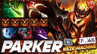 Parker Shadow Fiend Raze Machine - Dota 2 Pro Gameplay [Watch & Learn]