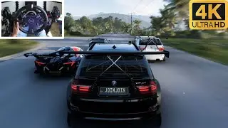 617Hp Bmw X5 Forza Horizon Edition - Moza Steering Wheel Gameplay