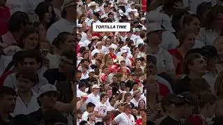 It's tortilla time! 🕐 #football #texastech #cfb