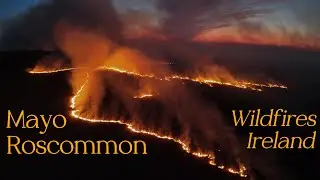 west #roscommon #forest #fire #firefighter #wildfires #dangerous #disasters #ireland #drone