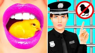 Cara-cara untuk Menyelinap Haiwan Peliharaan ke Penjara | Perang Prank Hahanom Top Challenges
