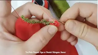 2204 - iğne Oyası Bilmiyorum Diye Üzülmeyin iğne Oyası Zarifliginde Tığ Oyası Yapımı