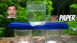 Amazing Paper Trick | Science Experiment With Paper | TRICKPERIMENTS