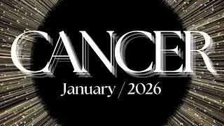 Cancer~GET READY! Living Your WILDEST Dreams! (January 2026) Tarot