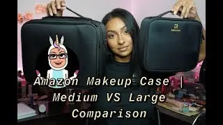 Amazon Makeup Case | Medium Vs Large Comparison | Nalanie