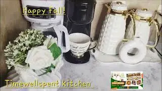 Обновление моей осенней кофейной станции/#fallcoffeestation/TWSK #cooking