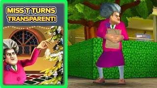 Scary Teacher 3D | Прохождение игры Miss T Turns Transparent (iOS Android)