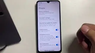 Как изменить настройки конфиденциальности на Redmi 14C