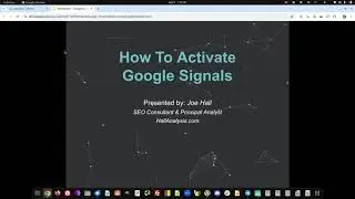 How To Activate Google Signals in GA4