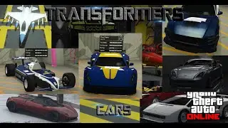 All Transformers cars and vehicle in GTA Online  - My collections so far 1#