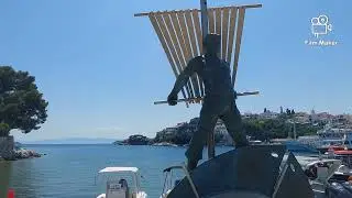 Skiathos, a walk around the port
