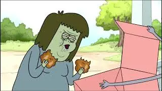 Regular Show - Muscle Man Eats Donuts Extended