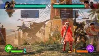Mvci: Monster Hunter/Dante - using Monhun's taunt combo
