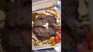 Scotty Bons Caribbean Grill Jerk Chicken Bowl, BBQ Chicken Sandwich and Jerk Wings