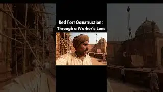 Red Fort Construction #shorts #shortsvideo #viral #viralshorts #indianhistory