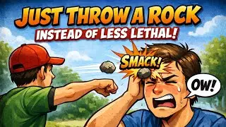 Wanna know what less lethal feels like?