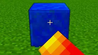 Destroying Block of Lapis Lazuli By Hand