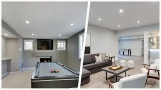 75 Beautiful White Basement With Gray Walls Design Ideas #117 🟢