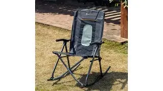 Quad Folding Camping Rocking Chair 2021
