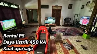 Rental Playstation 2 3 4 rumahan dengan daya listrik 450 VA