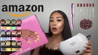 $300 AMAZON NAIL HAUL 2020 *BEGINNER NAIL HAUL* | Nail Supplies | Acrylic Nails