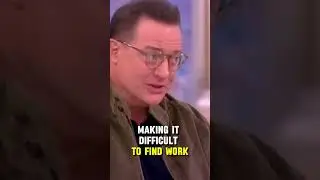 НАСТОЯЩАЯ причина, по которой Брендан Фрейзер попал в чёрный список! #брендан #голливуд #вчёрномс...