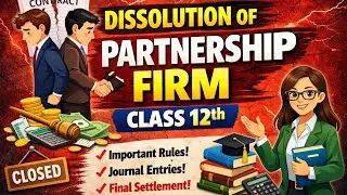 12th Accountancy PYQS Dissolution of Partnership Firm CBSE 2025