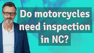 Do motorcycles need inspection in NC?