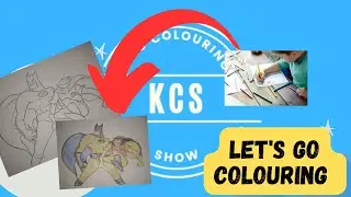 Learn how to color a character | image Batman and Robin #colouring #cartoon #character #howtodraw