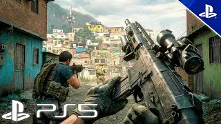 OPERA&Ccedil;&Atilde;O NA FAVELA DO RIO PARA CAPTURAR O MANDANTE | GAMEPLAY IMERSIVA (PS5 4K60) | COD MW2R