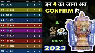 All Teams Playoffs Qualification Scenario | IPL 2023 Points Table Today | RR, RCB, CSK, MI, GT, PBKS