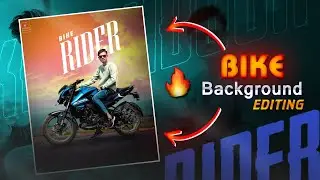 Bike photo editing | New photo editing Background