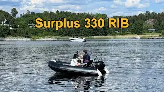 Surplus 330 RIB with Mercury 10 (15) HP