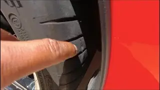 Dang! Nail In Tire! C8 Corvette