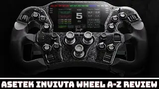 Asetek Invicta Formula Button Box A-Z Review - Enthusiast Wheel in full metal case with display