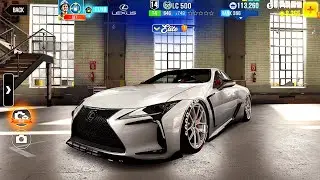 CSR2: Lexus LC500 - Restriction Trial - gameplay POV
