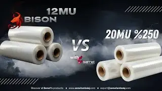 12&micro; BISON vs 20&micro; %250 Tested | Stretch Film Comparison: Less Microns, Stronger Pallets?